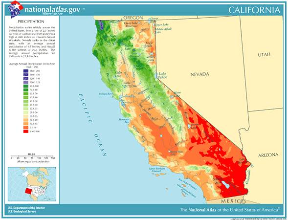 california rain totals 2017